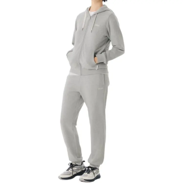 FILA Knitted Sports Pants Unisex Gray-3