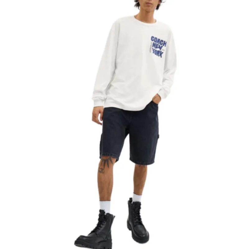 COACH T-Shirts Men White-1