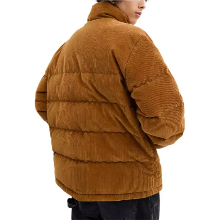 COACH Corduroy Down Jacket Down Jacket Men's Light Brown-2