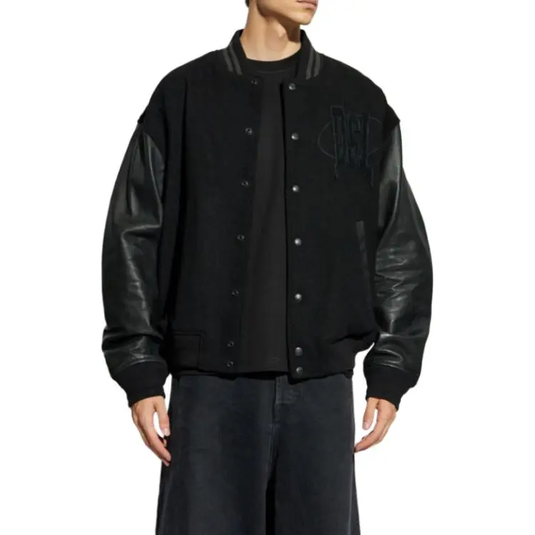DIESEL L Nyman Panelled Bomber Jacket-2