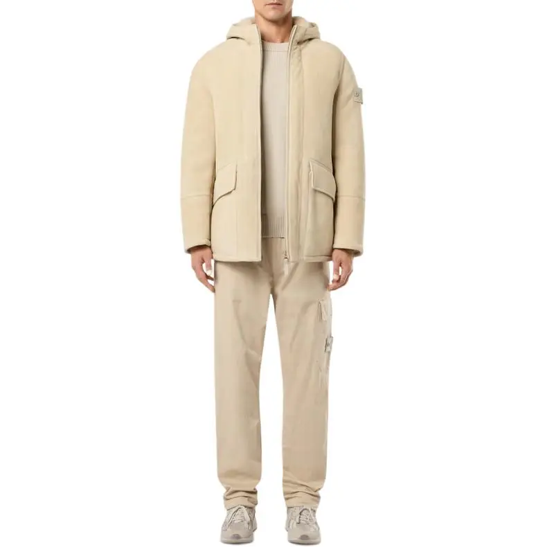 STONE ISLAND Hooded Zipped Jacket-2