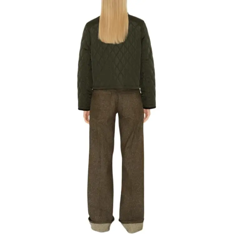 Burberry Long Sleeved Quilted Jacket-4