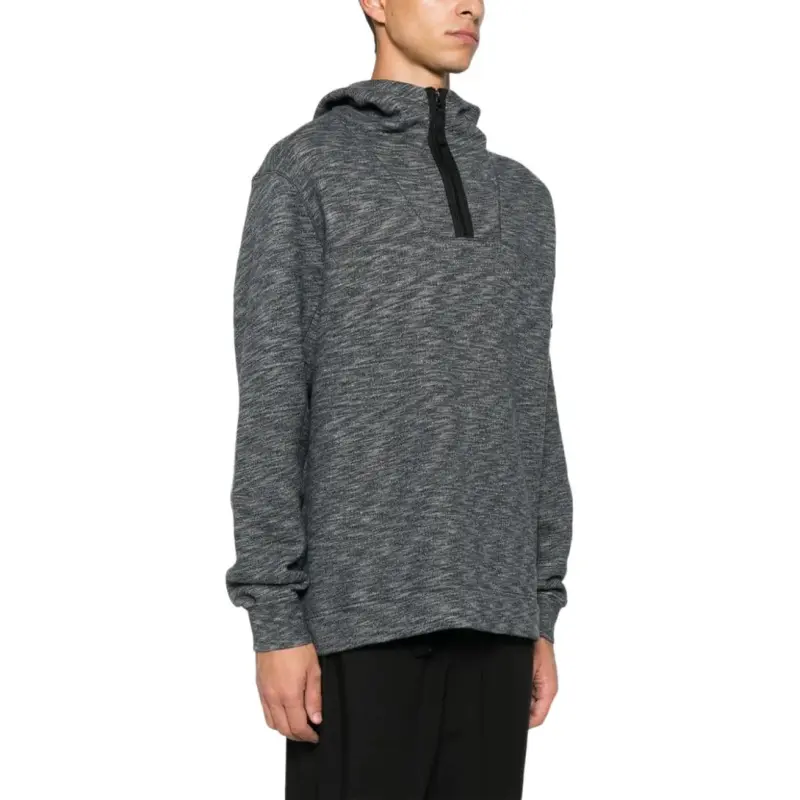STONE ISLAND Hooded Full Zip Sweatshirt-3