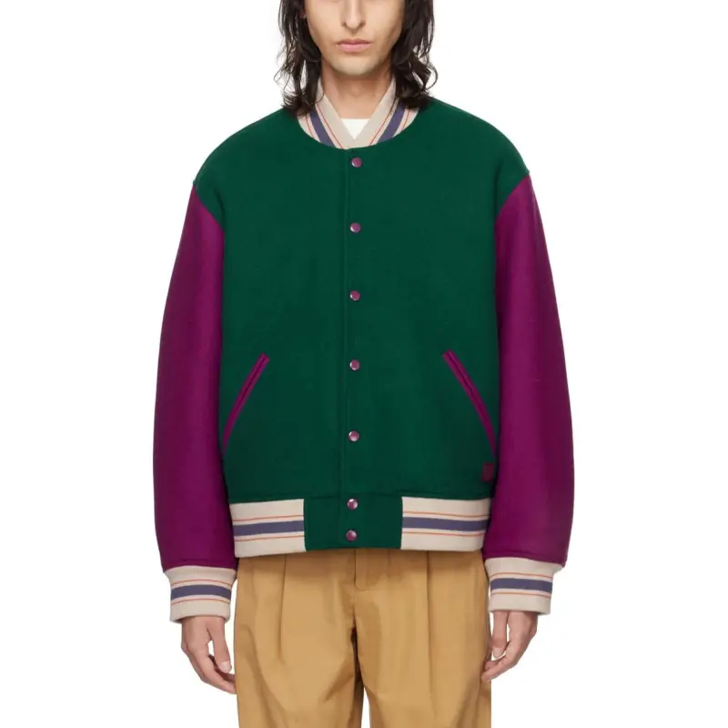 Acne Studios Colour Block Buttoned Jacket-3