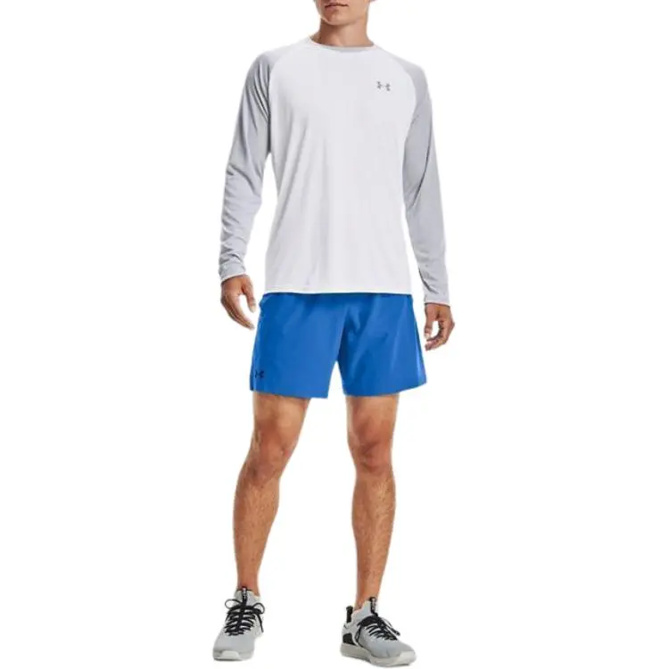 Under Armour Velocity Long Sleeve T Shirt Men's Gray-2
