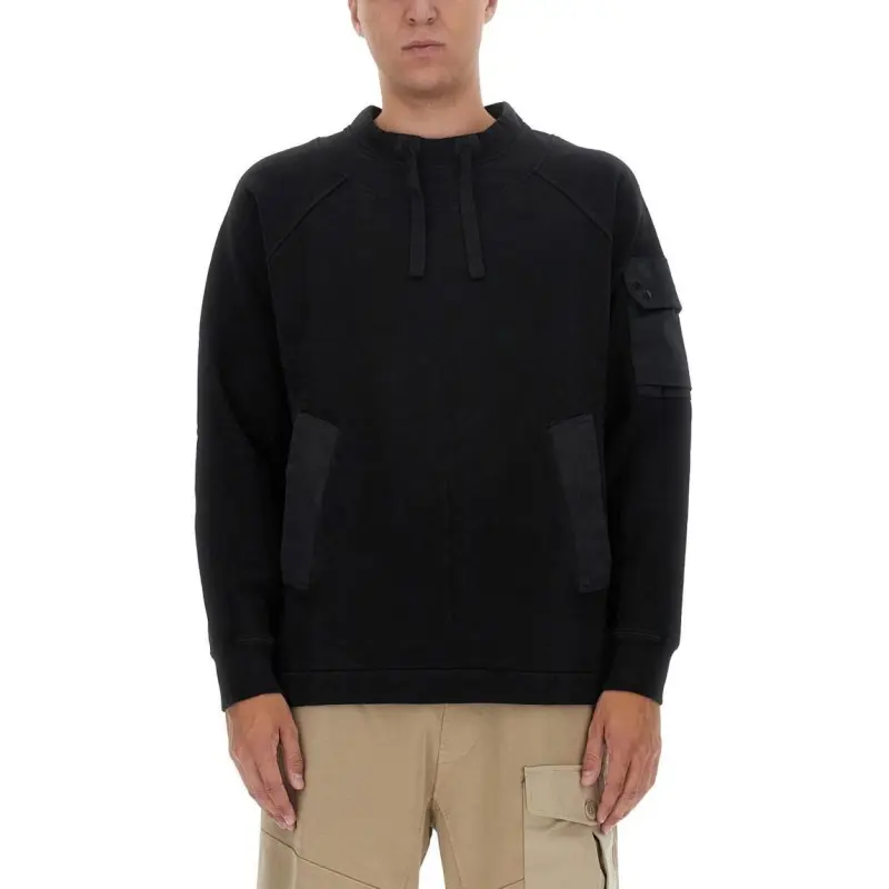 TEN C Sweatshirts Men Black-3
