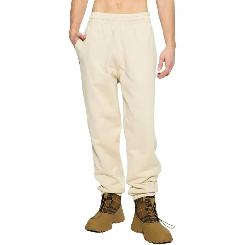 Burberry Check Pattern Elastic Waist Jogging Pants-2