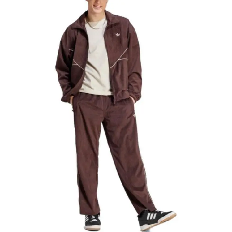 Adidas Originals Adidas Originals Knitted Sweatpants Men Brown-1
