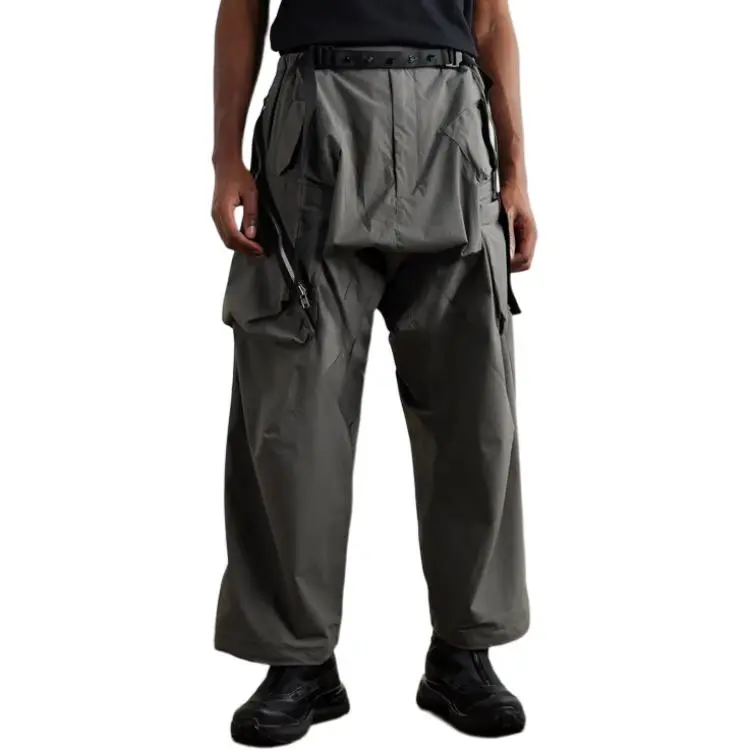 ACRONYM Encapsulated Nylon Ultrawide Drawcord Cargo Trouser-2