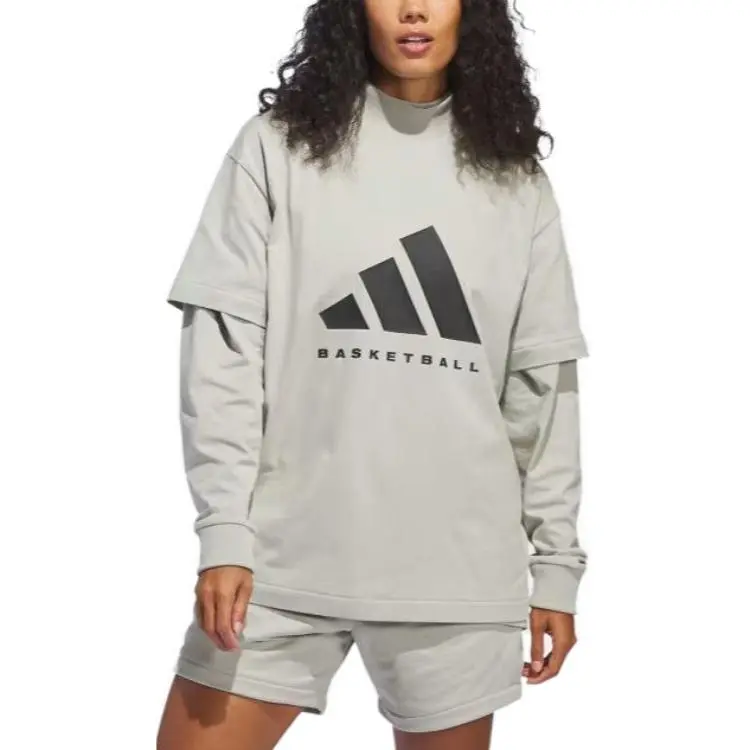 Adidas T Shirts Unisex Gray-2