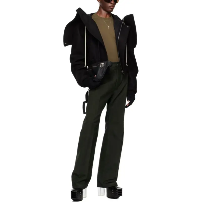 RICK OWENS/RO Jeans Men's Forest Green-3