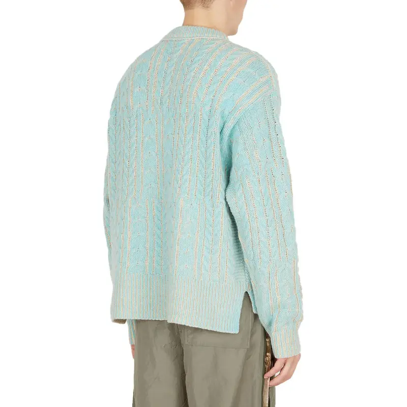 Acne Studios Sweaters Unisex Turquoises Blue-3