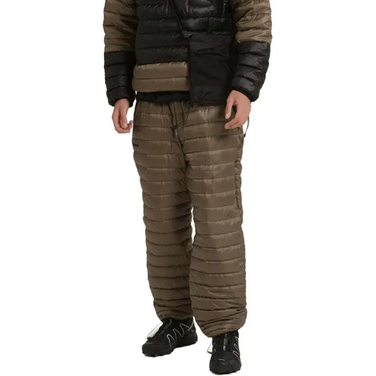 SALOMON Down & Insulated Pants Men Brown-3