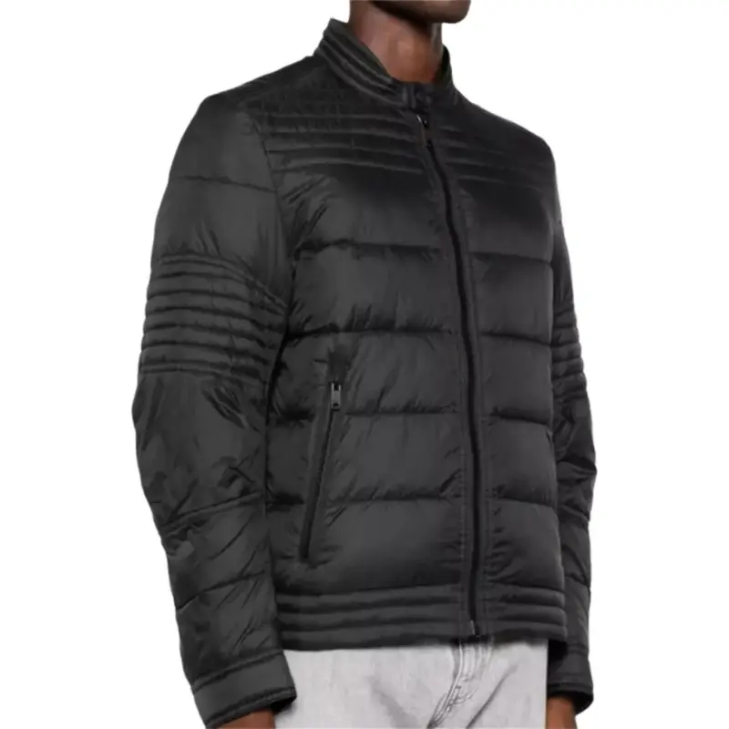 HUGO BOSS Logo Patch Zip Up Jacket-2