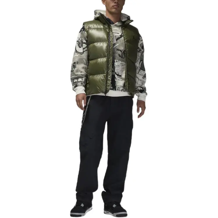 JORDAN Flight Men's Down Vest-4