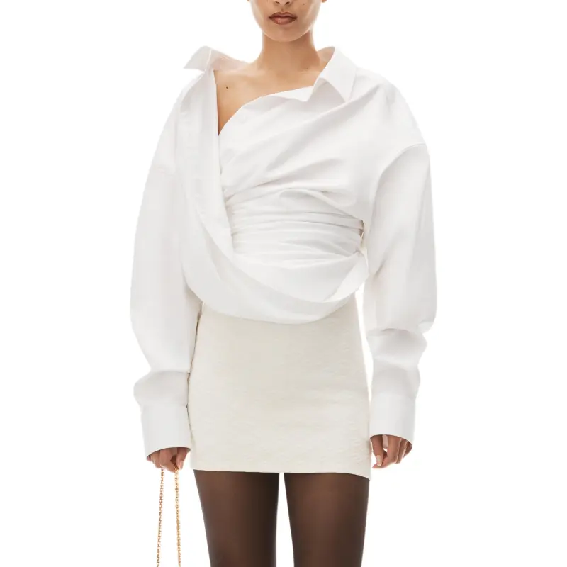 Alexander Wang Logo jaquard Stretch Miniskirt-4