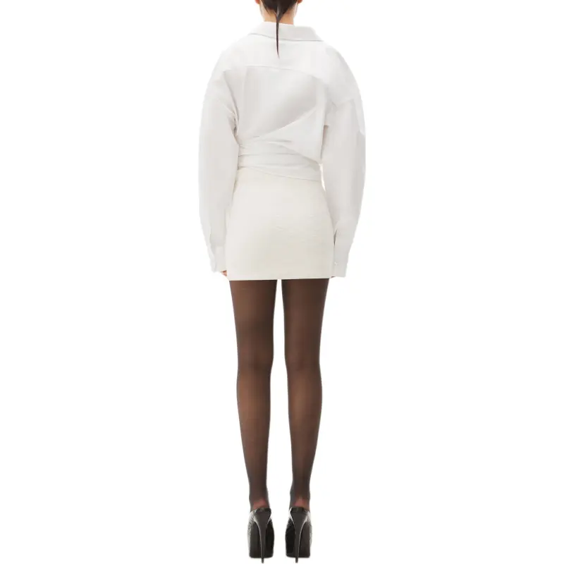 Alexander Wang Logo jaquard Stretch Miniskirt-2