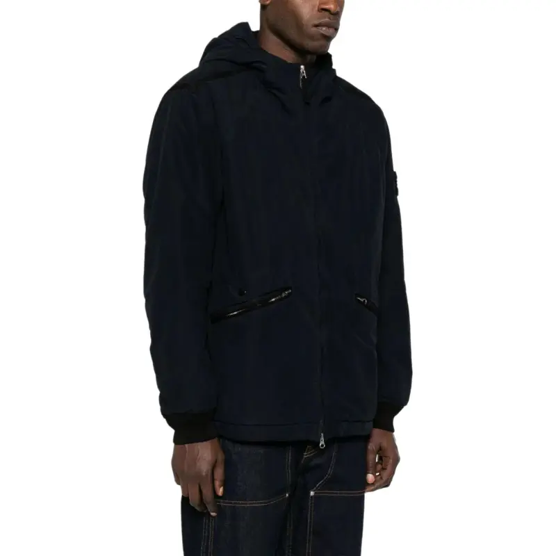 STONE ISLAND Jackets Men Black-3