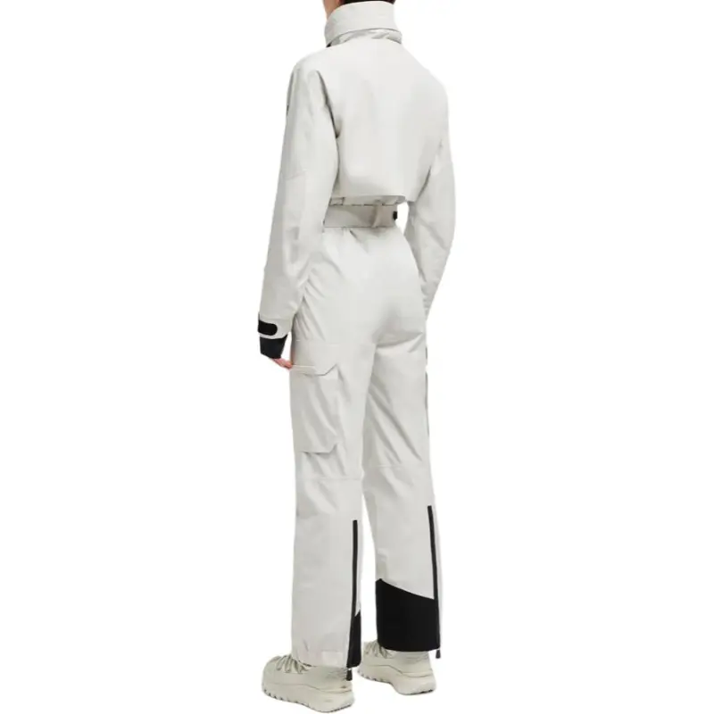 Moncler Ski Coveralls Women's Ice Gray-3