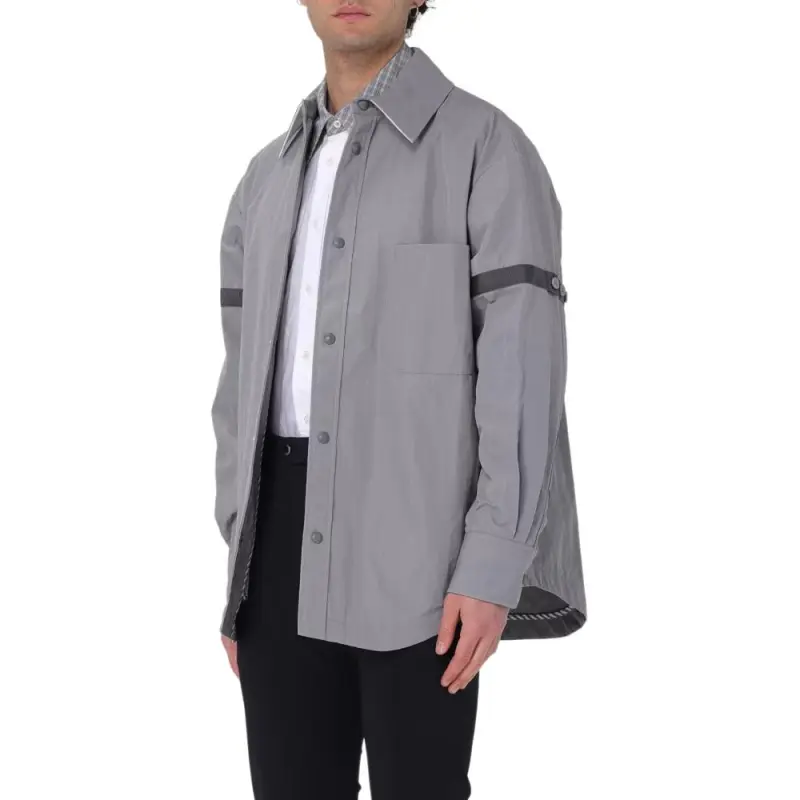 THOM BROWNE Button Fastening Shirt-3