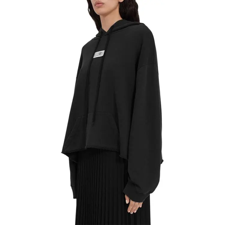 Maison Margiela Numbers Motif Drawstring Hoodie-4