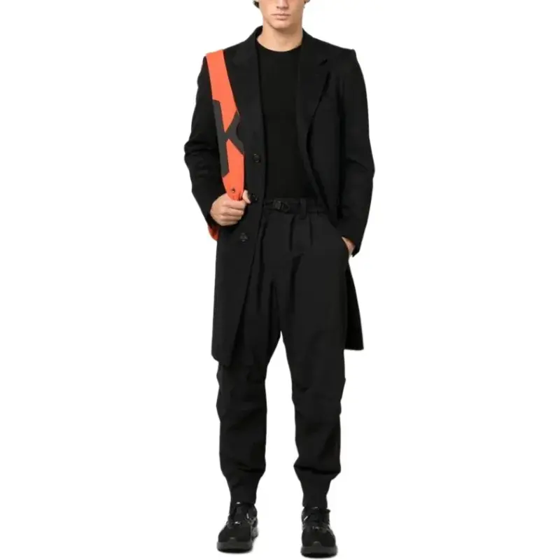 Y 3 Ripstop Tapered leg Trousers-2