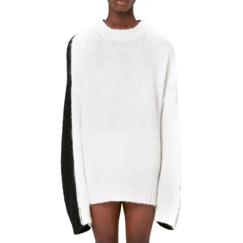 JW Anderson Two Tone Knitted Jumper-4