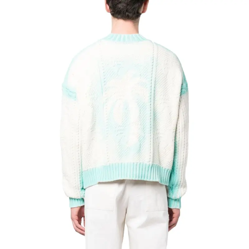 PALM ANGELS Sweaters Men White-4