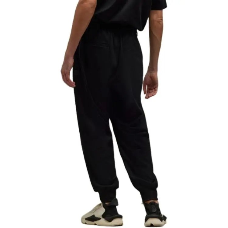 Y-3 Drawstring Tapered Trousers-4