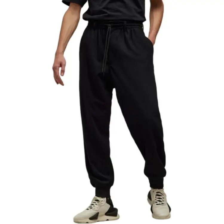 Y-3 Drawstring Tapered Trousers-2