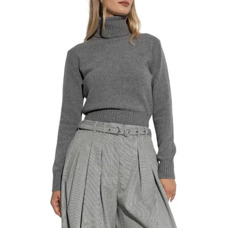 AMIPARIS Paris Ami De Coeur Turtleneck Knitted Jumper-3