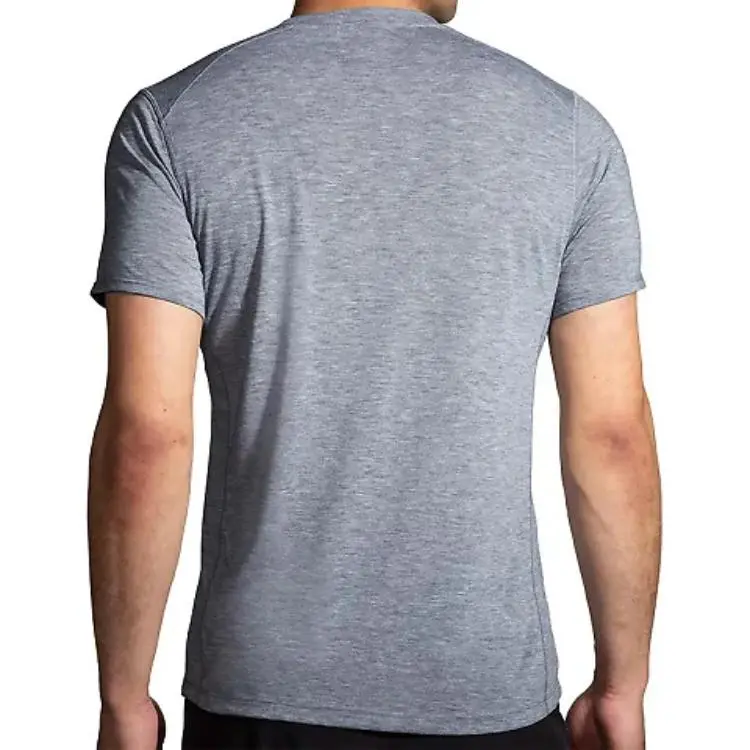 Brooks T-Shirts Men Gray-4