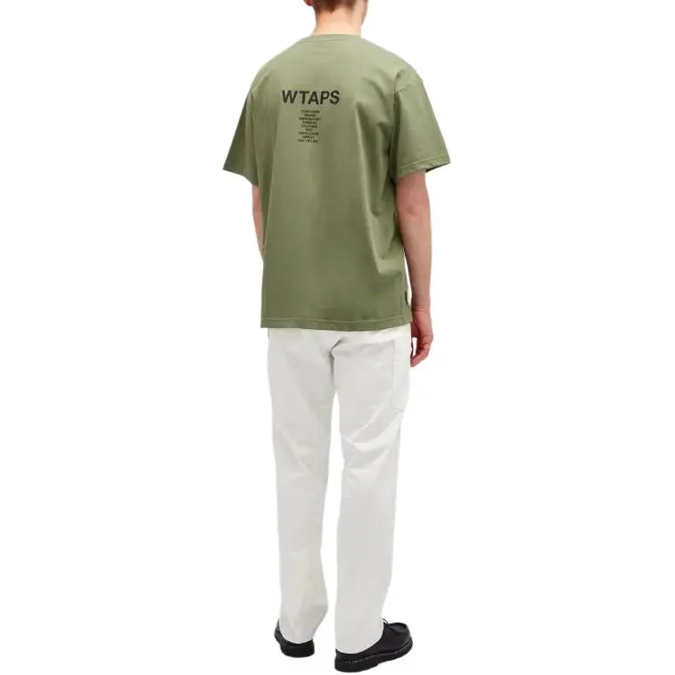WTAPS T Shirts Men Green-2