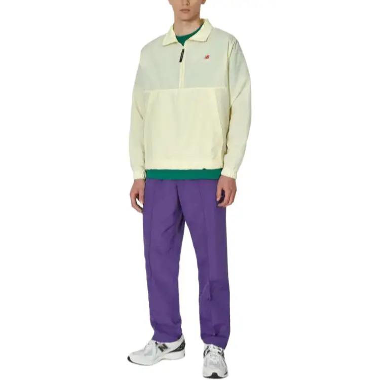 New Balance MADE Woven Knitted Sweatpants Men's Purple-2