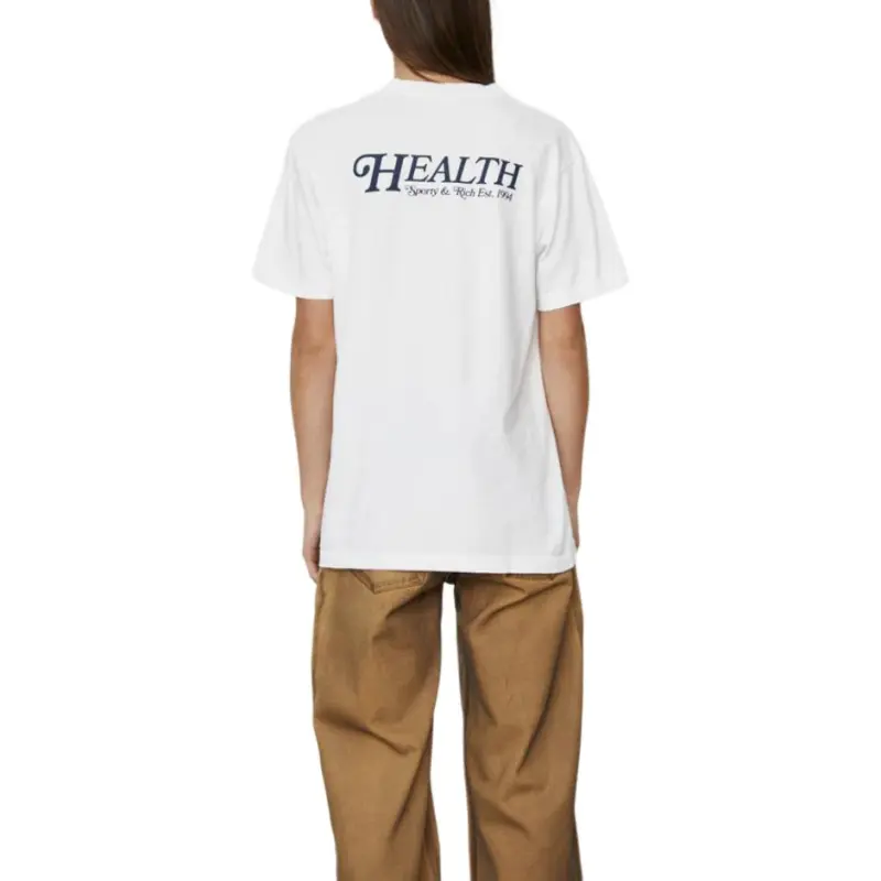 SPORTY & RICH T Shirts Unisex White-4