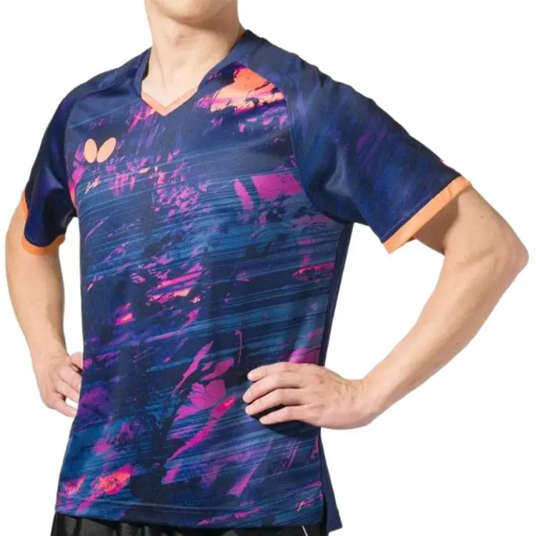 Butterfly T-Shirts Men Purple-1