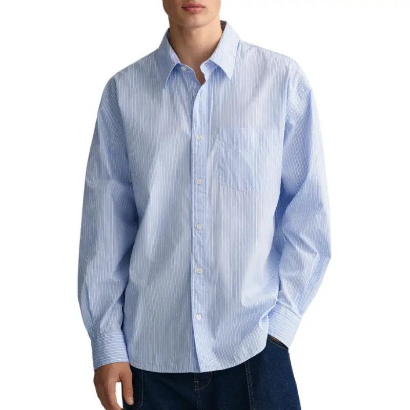 GANT Shirts Men Blue-2