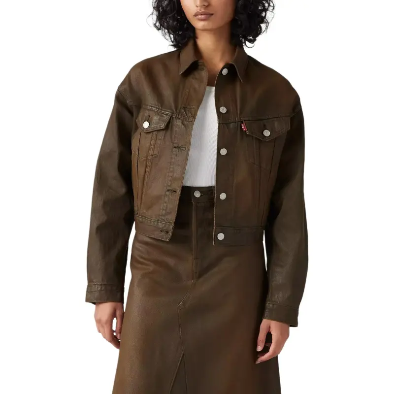 Levi's Jackets Coats Women's Brown-1