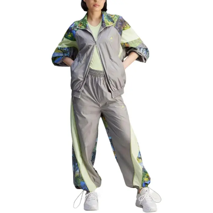 Adidas Free Shipping With AdiClub Adidas By Stella McCartney Earth Collage Woven Track Pants-1