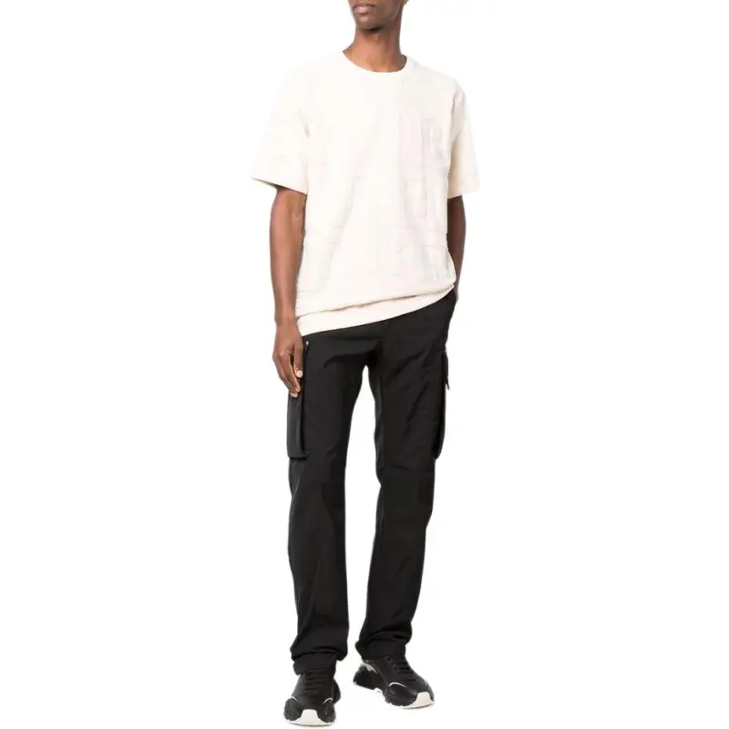 Ferrari Logo Embossed T shirt-1