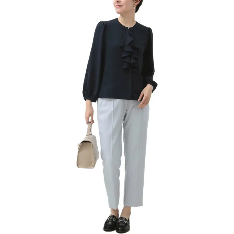 Beams SS25 Shirt Women's Marine Blue-2