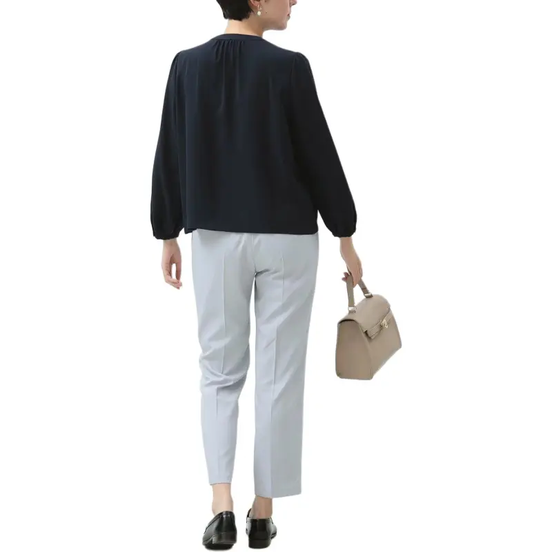 Beams SS25 Shirt Women's Marine Blue-3
