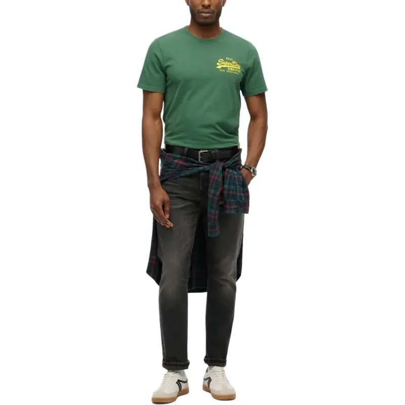 SUPERDRY T Shirts Men Green-1