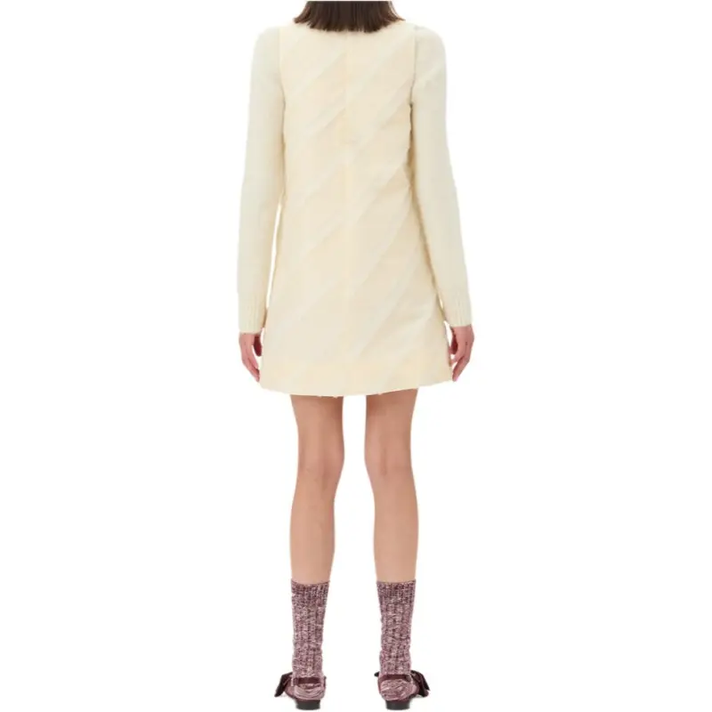 GANNI Stripe Mini Dress-4