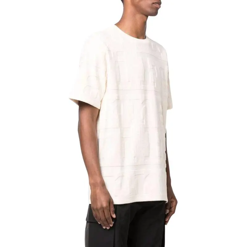 Ferrari Logo Embossed T shirt-2