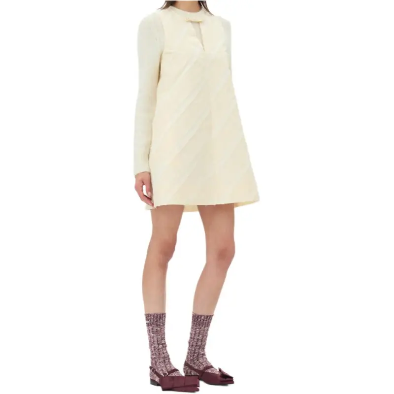 GANNI Stripe Mini Dress-3