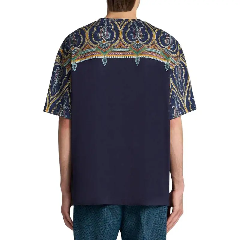 ETRO Paisley Printed Crewneck T Shirt-2