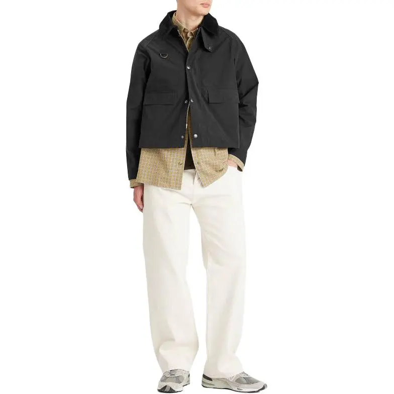 BARBOUR Shearling collar Jacket-1