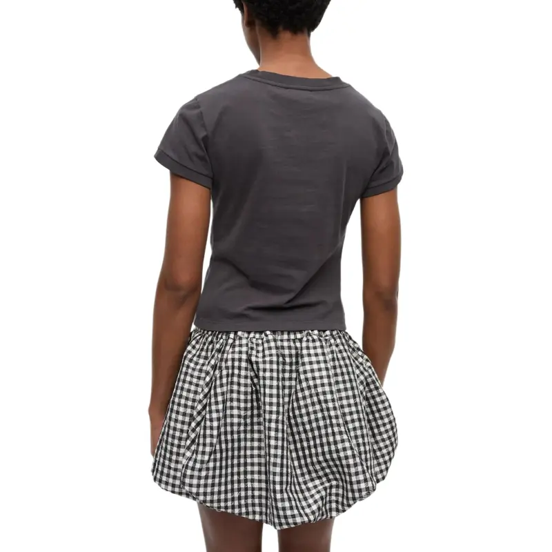 GANNI Logo print T shirt-4