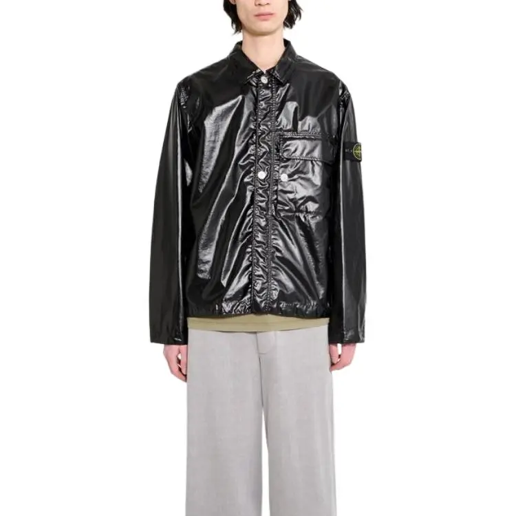 STONE ISLAND Jackets & Coats Men's Black-2